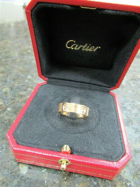 genuine cartier love ring.